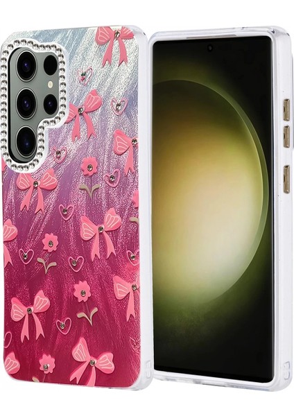 Samsung Galaxy S25 Ultra Kılıf Blade Aynalı Desenli Kapak - Desen 3