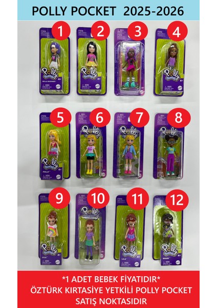 Mini Bebek 2025 - 2026 Serisi (Tekli Poly Pocket)