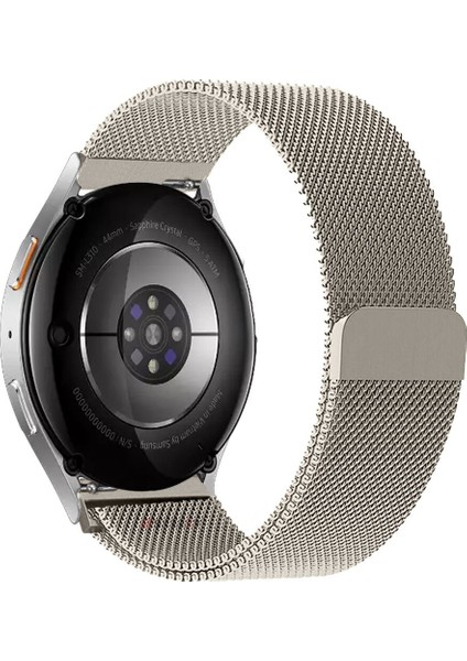 Galaxy Watch 6 / 5 / 4 Fe 40MM 44MM – Watch 6 Classic 43MM 47MM – Watch 5 Pro 45MM Uyumlu Manyetik Milanese Metal Hasır Kordon - Paslanmaz Çelik, Ayarlanabilir Manyetik Toka fiyatları