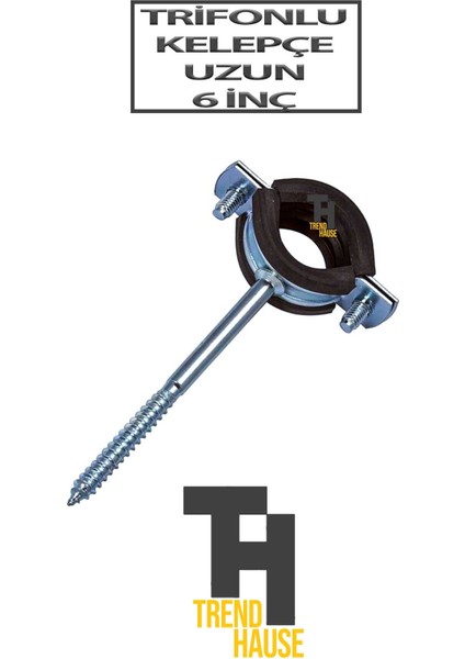 Trifonlu Kelepçe Uzun 6 Lık