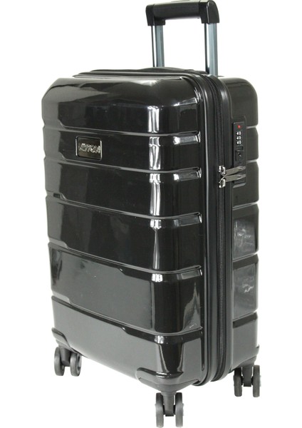 Ayna Pc Orta Boy Valiz 1807 Titanium-Siyah