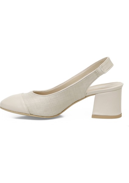325020.Z 5fx Bej Kadın Topuklu Ayakkabı