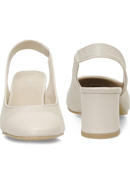 325020.Z 5fx Bej Kadın Topuklu Ayakkabı