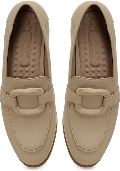 325013.Z 5FX Bej Kadın Loafer