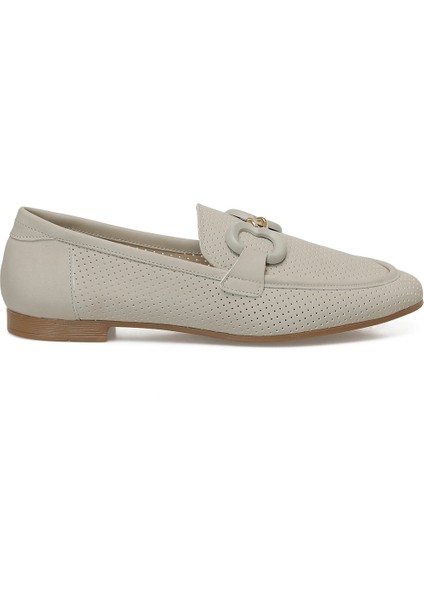 325010.Z 5fx Krem Kadın Loafer