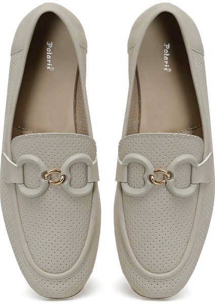 325010.Z 5fx Krem Kadın Loafer