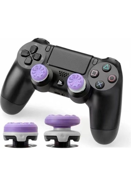 Mor Galaxy Ps4/ps5 Uyumlu Performans Analog Koruyucu ve Yükseltici Mor