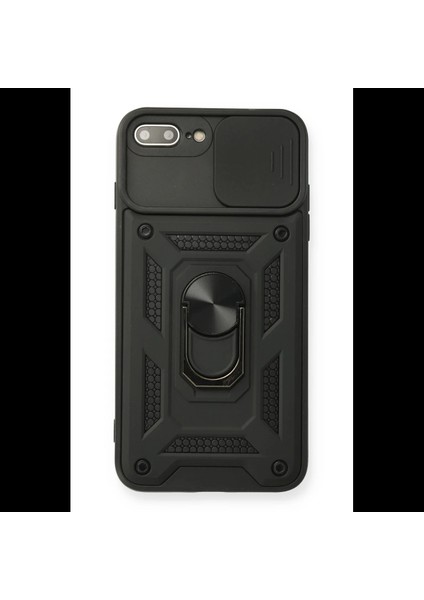 iPhone 7 Plus Kılıf Pars Lens Yüzüklü Silikon