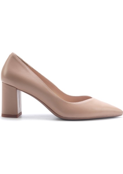 HAMILTON 5FX Bej Kadın Topuklu Ayakkabı