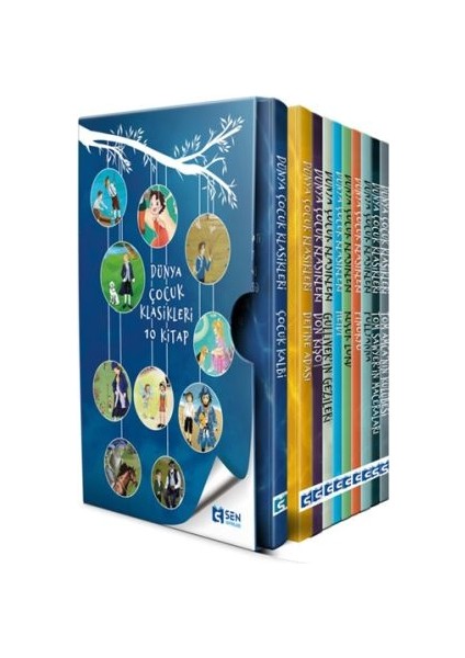 Dünya Çocuk Klasikleri 10 Kitap Kutulu Set