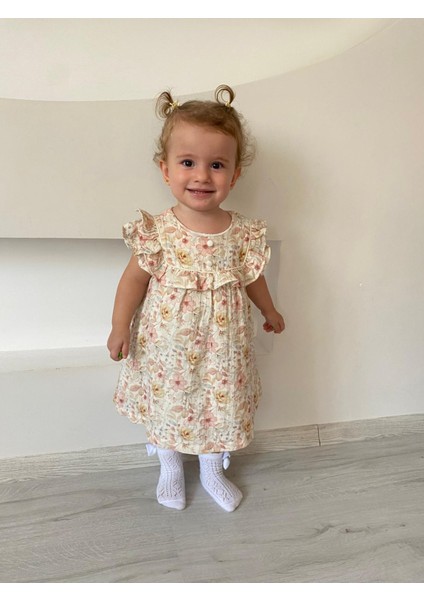 Çiçekli Müslin Elbise fırsatları