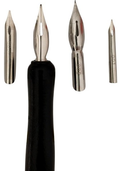 Çizim Seti, Geçmeli Divit Tutucu, Manga, Kaligrafi, Anime, Karikatür Çizim Seti-5 Parça