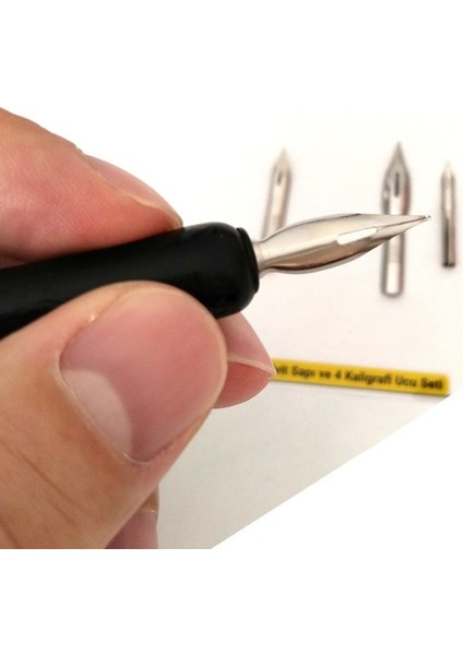 Çizim Seti, Geçmeli Divit Tutucu, Manga, Kaligrafi, Anime, Karikatür Çizim Seti-5 Parça modelleri