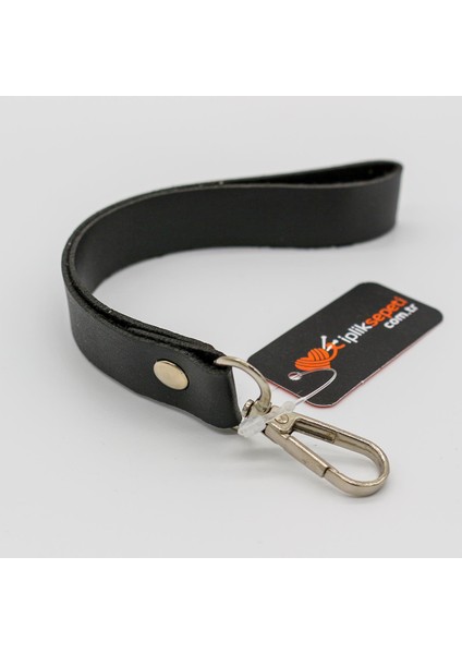 Kancalı Deri Elcik 2cm x 22CM Siyah - 1 Adet