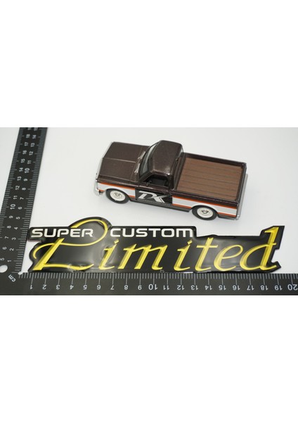 Süper Custom Limited Body Plaka 3m Metal Logo Arma fiyatları