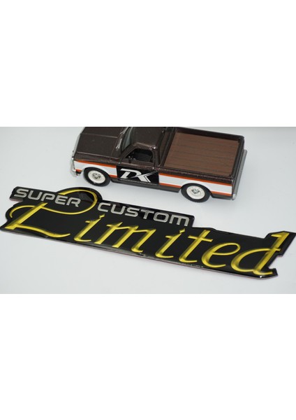 Süper Custom Limited Body Plaka 3m Metal Logo Arma fırsatları