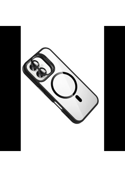 Apple iPhone 16 Remim Lensli Magsafe Standlı Kapak modelleri