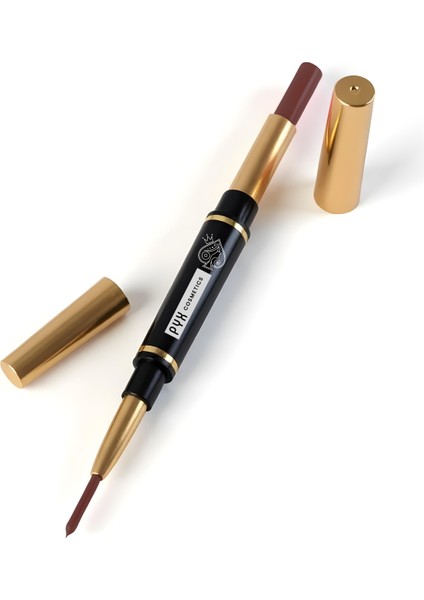 Lipstick & Lipliner 2’si 1 Arada Kahve - 14