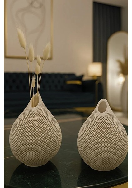 Ikili Dekoratif Damla Vazo Seti fiyatları