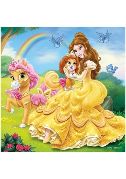 Nessiworld 93465 Palace Pets Belle, Cinderella, Rapunzel 3X49 Parça Ravensburger Puzzle fiyatları