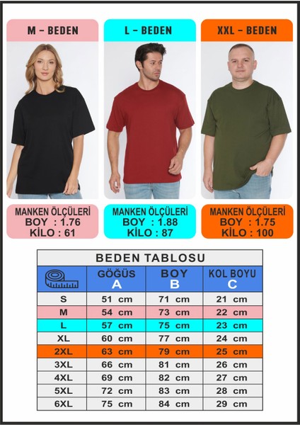 Erkek Bisiklet Yaka %100 Pamuk Oversize T-Shirt