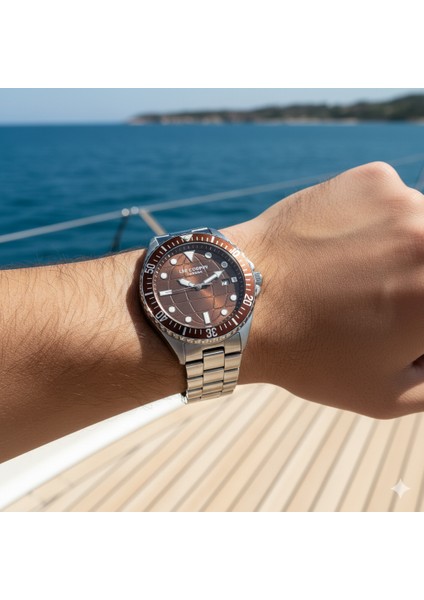 LC07541.340 Erkek Kol Saati | 45 mm Kahverengi Kadran indirimleri