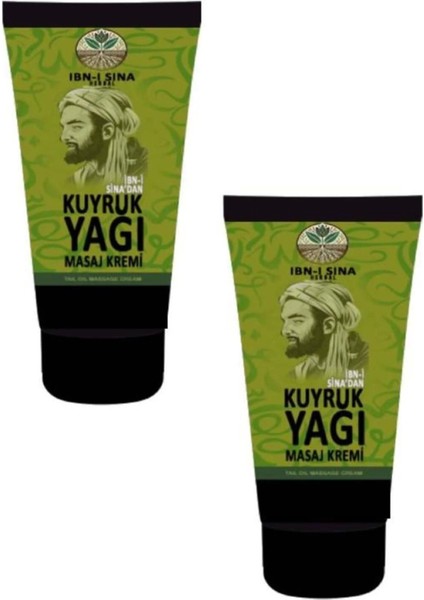 Ibni Sina Kuyruk Yağı Mucizesi Vücut Diz Iskelet Agrilari Için Ağrı ve Masaj Kremi 50 ml x 2 Adet
