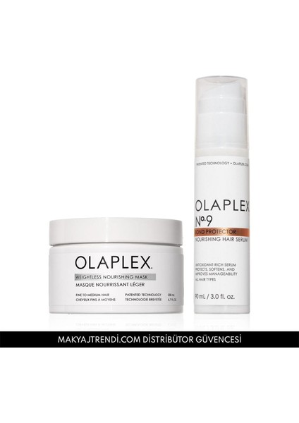 Fine Hair After Shampoo Treatment Kit - Ince Telli Saçlar Için Bağ Güçlendirici Besleyici Saç Serumu & Besleyici Maske Seti