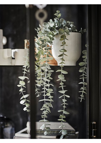 Yapay Bitki, Yeşil, 9 Cm, Okaliptüs, Iç/dış Mekan modelleri