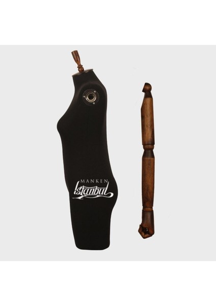 Full Iğne Batabilen 38 Beden Ahşap Kollu Pantolon Giyebilen Prova Mankeni Vitrin Mankeni An-01