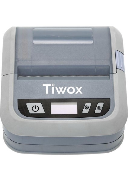 Tıwox BT-5050 203DPI Direkt Termal 80MM Usb+Bluetooth OLED Ekran (128*64) Taşınabilir Fiş Yazıcı