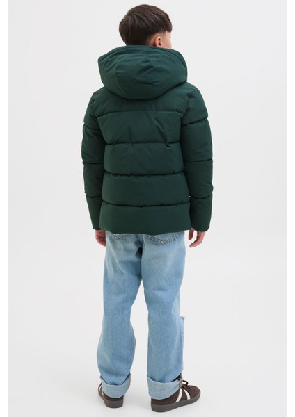 Jjglobal Puffer Jacket Jn Yeşil Erkek Çocuk Mont modelleri