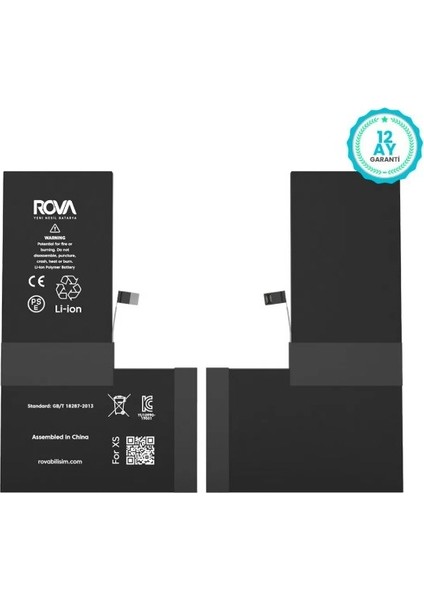 Iphone Xs Batarya Pil Güçlendirilmiş 3010MAH 1 Yıl Garantili