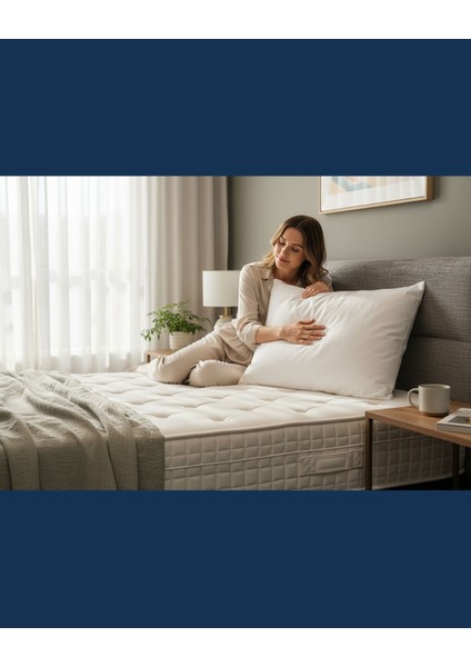 Solivane Otel Tipi Yastık Alezi | Su Geçirmez Kumaş | Queen Size 60X80 fırsatları