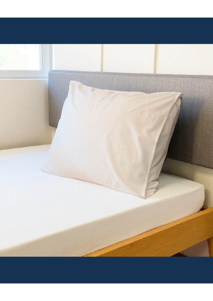 Solivane Otel Tipi Yastık Alezi | Su Geçirmez Kumaş | Queen Size 60X80
