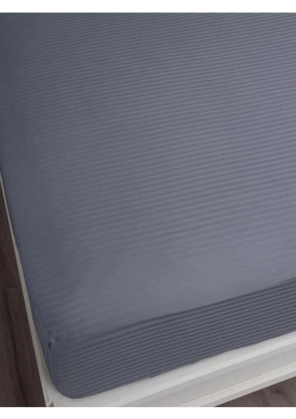 Pamuk Saten Lastikli Çarşaf Takımı Çizgili Çift Kişilik Beyaz/renkli Otel Tipi Lüx Yastıklı fiyatları