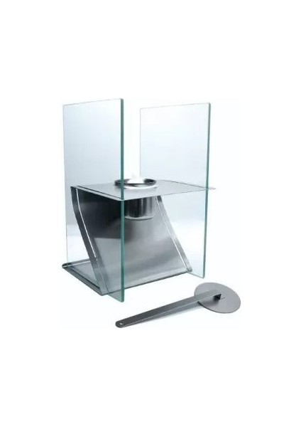 Colima Masa Tipi Bioethanol Şömine Gümüş