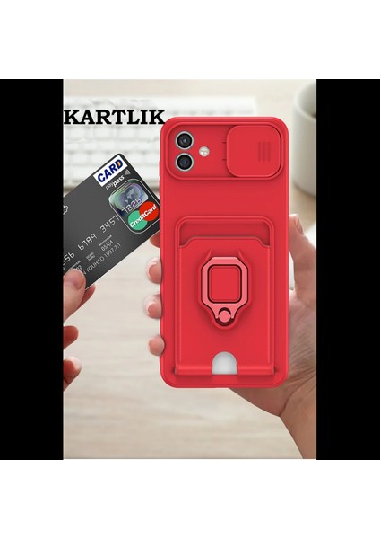 Samsung Galaxy A05 Kılıf Zuma Kartvizitli Yüzüklü Silikon fırsatları