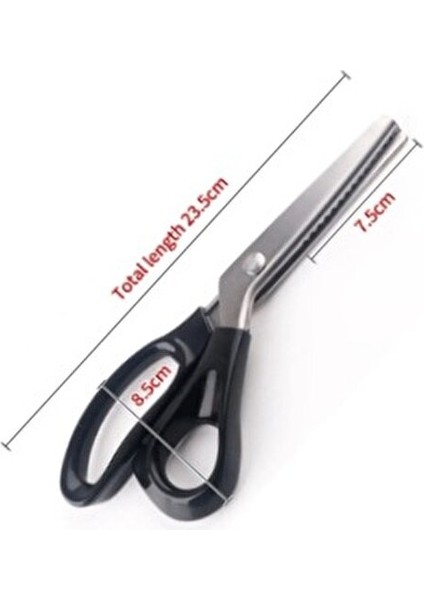 Sürfile Makası BW05 9 1/2 inç Paslanmaz Çelik Keskinlikte Dikiş Aksesuarı