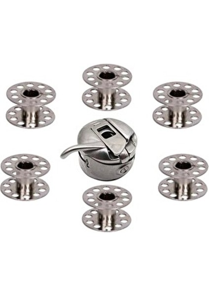 Metal Dikiş Makine Masurası 5 Adet Tüm Ev Tipi Dikiş Makineleri İçin Uygun fiyatları