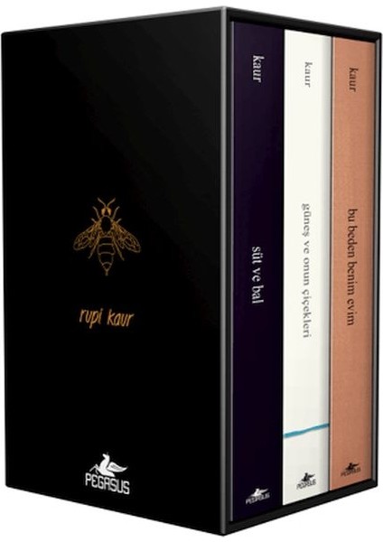 Rupi Kaur Şiir Koleksiyonu Kutulu Özel Set 3 Kitap