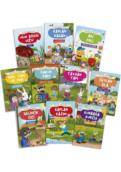 Ayetlerle Dini Değerler Set (10 Kitap)