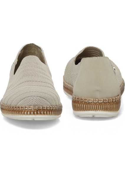 105463.Z5FX Bej Kadın Düz Ayakkabı