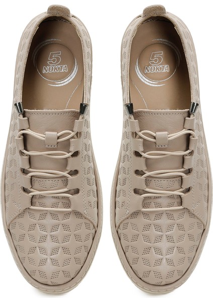 105075.Z5FX Bej Kadın Düz Ayakkabı