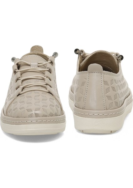 105075.Z5FX Bej Kadın Düz Ayakkabı