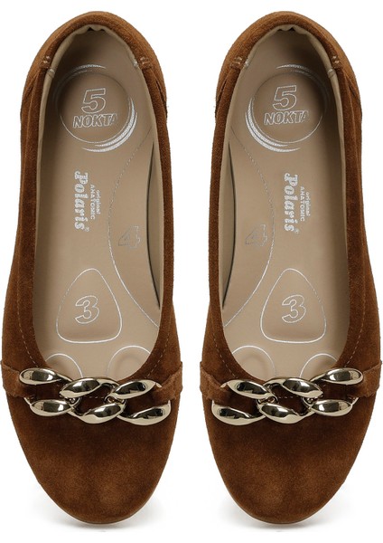 105434.Z5FX Kahverengi Kadın Düz Ayakkabı