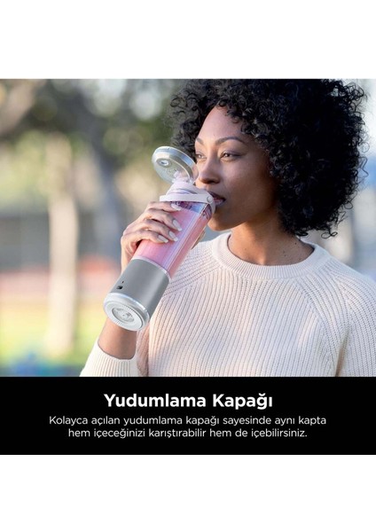 Taşınabilir Beyaz Blender, Pratik ve Hafif, Günlük Kullanım Için Idealdir