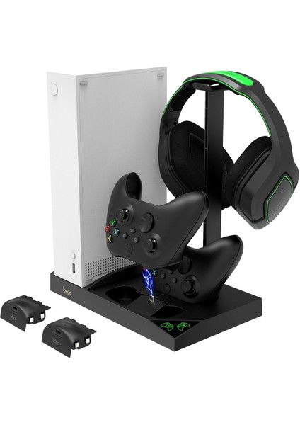 Xbox Series S Çok Amaçlı Askılı Şarj Istasyonu Soğutucu Stand Pil Set