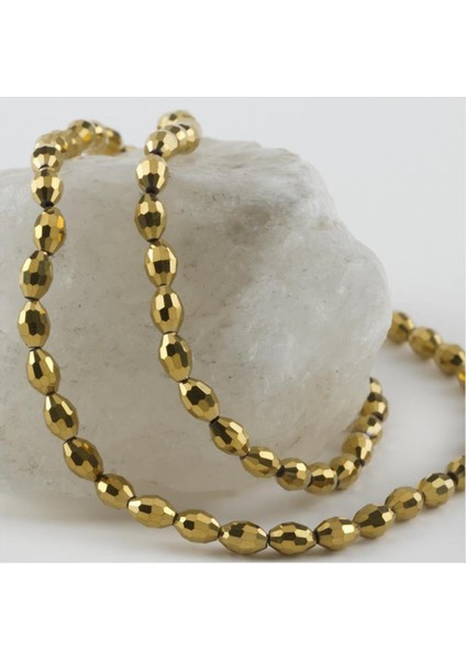 Depomix 6x8 mm Arpa Kesim Kristal Taş-Yeşil