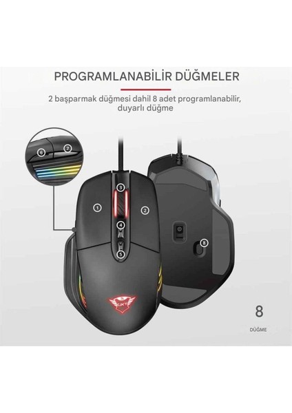 Gxt 940 Xidon Rgb Gamer Mouse fırsatları